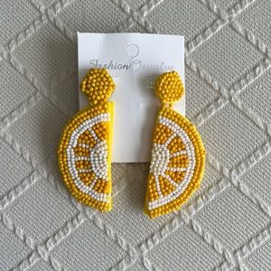 🍋 Fun Lemon Earrings